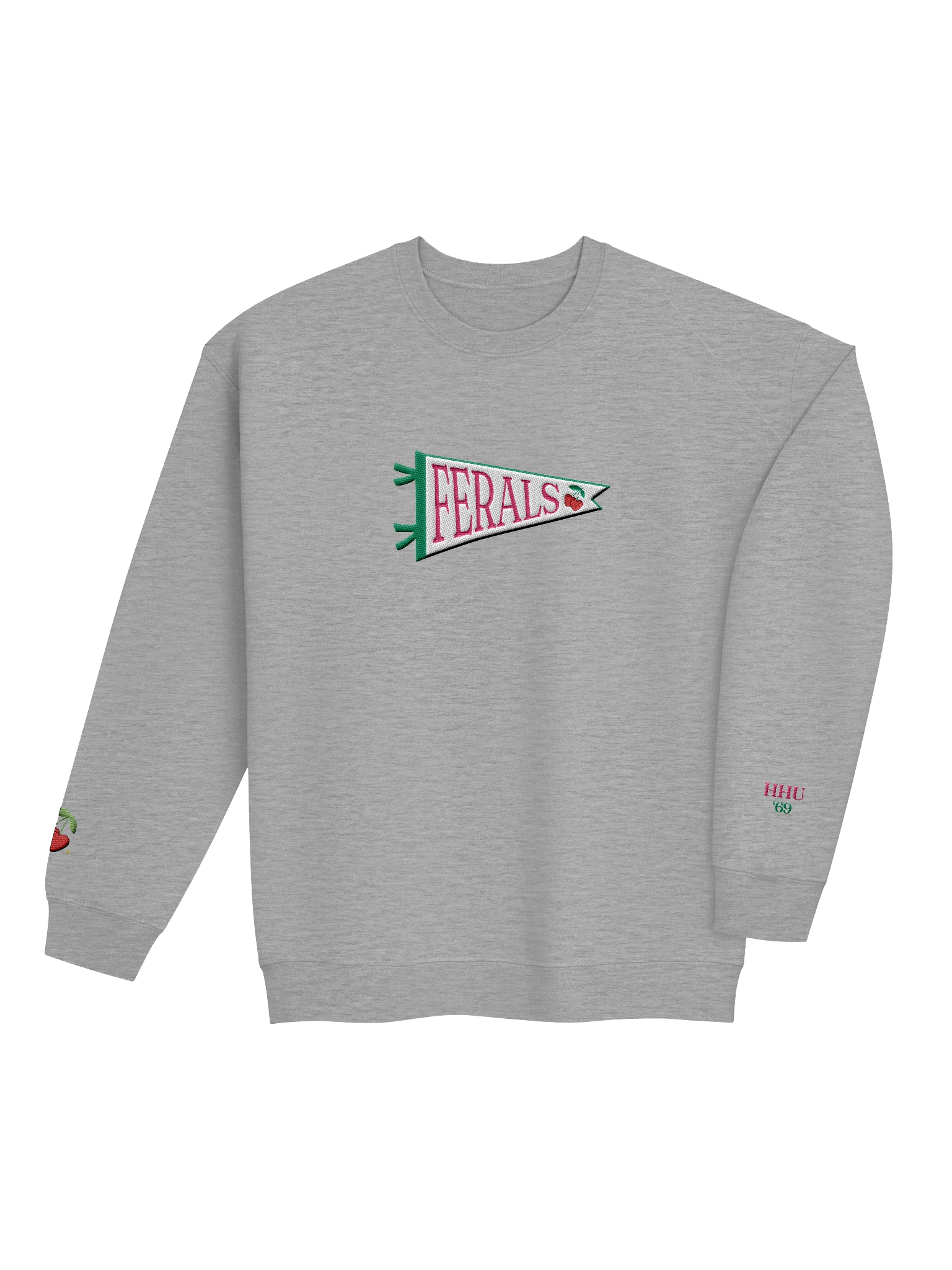 hhu ferals embroidered crewneck product image (4)