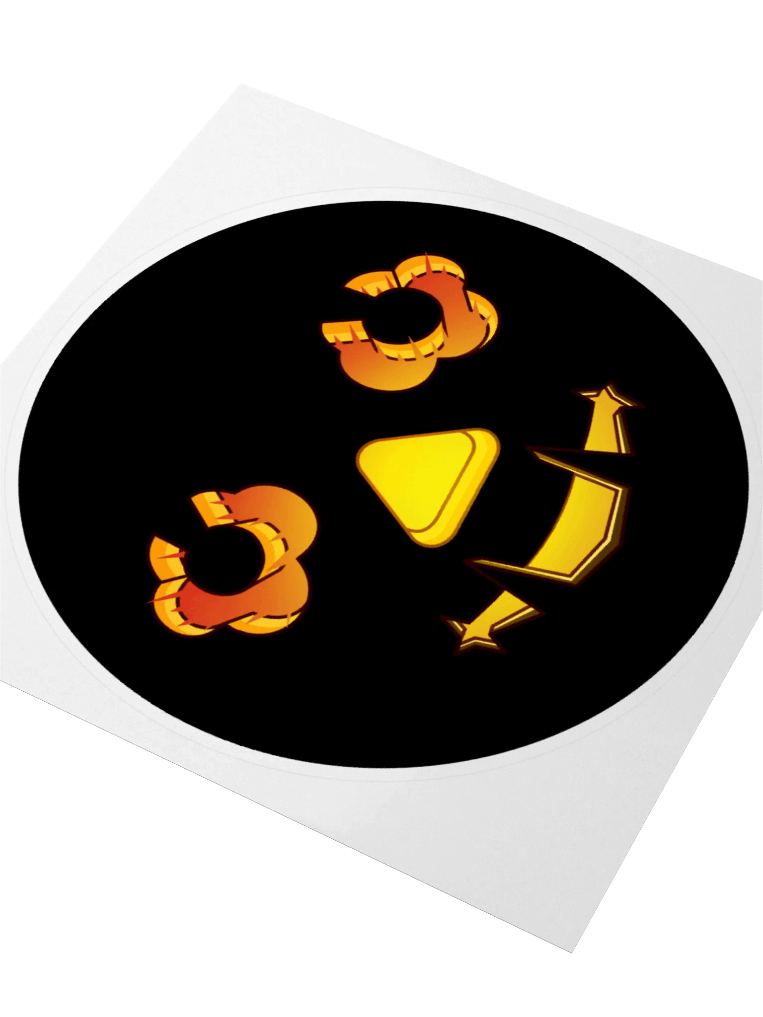 Flame face - Stickers product image (3)