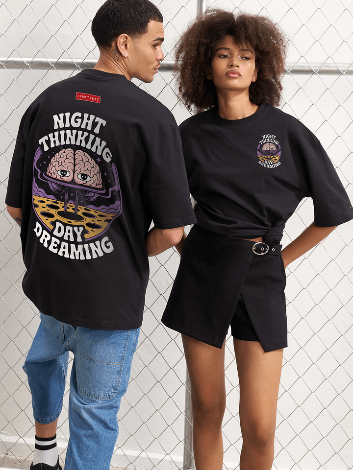 Night Thinking Day Dreaming T-shirt – Unisex Graphic Tee product image (1)