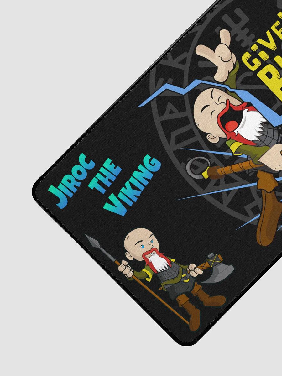 Give 'Em the Business Desk Mat - Jiroc the Viking product image (3)
