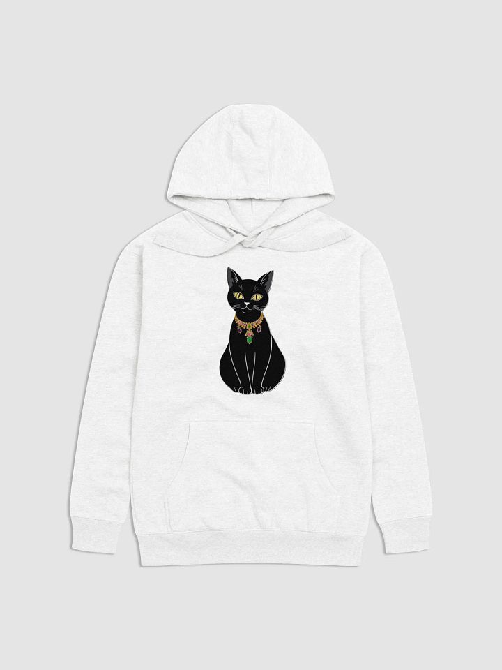 Black Cat Elegance Hoodie product image (10)