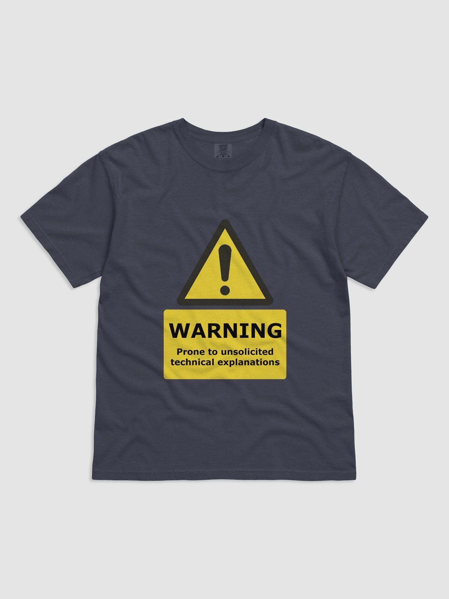 Unsolicited Genius – Engineering Warning Tee product image (2)