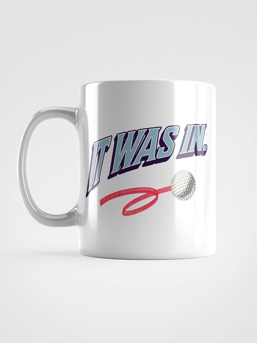 It Was In Golfing Trail White Glossy Mug product image (1)