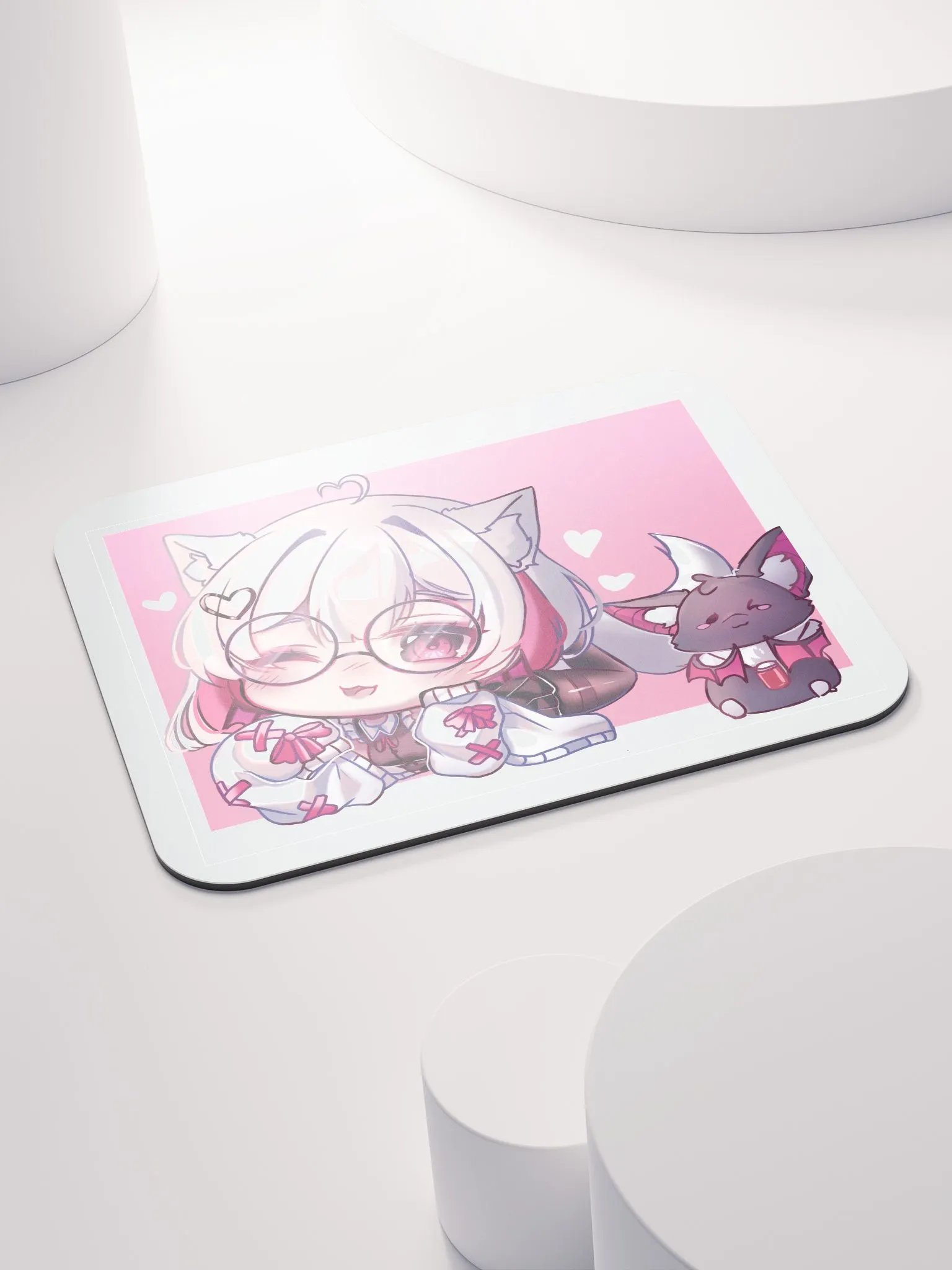 Asu and Maki mousepad product image (4)