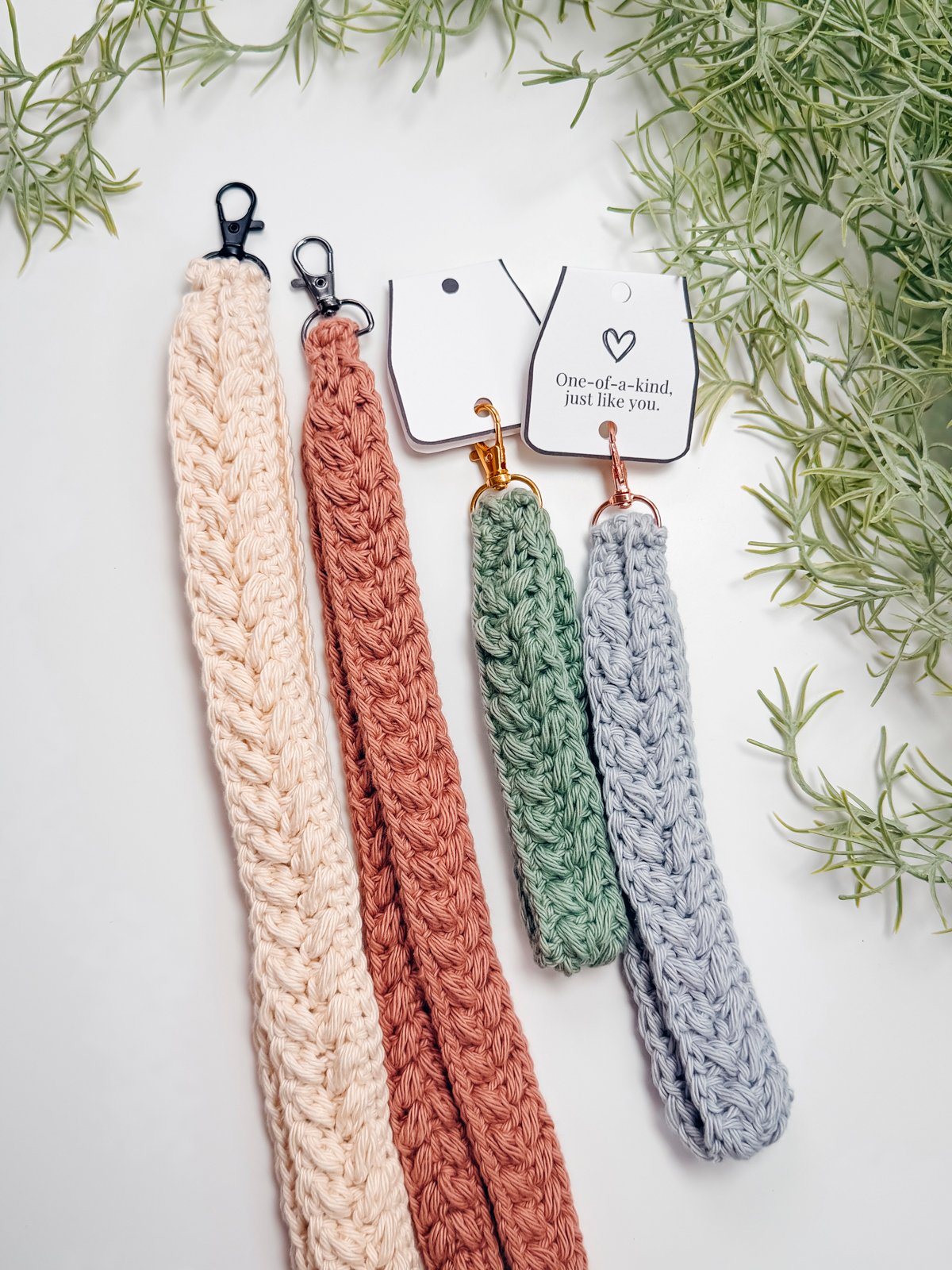 Wheat Stitch™ Keychain & Lanyard Crochet Pattern product image (10)