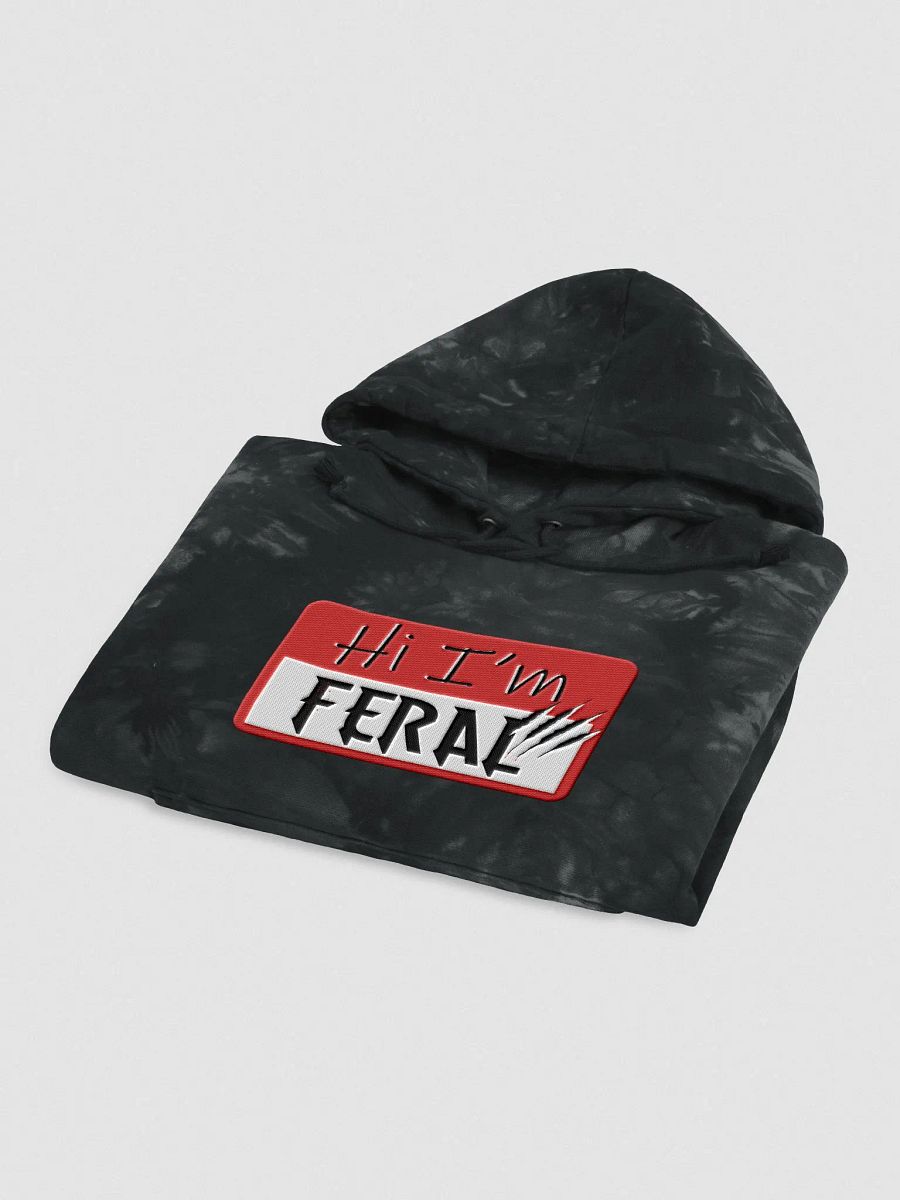 Fierce Feral Clawmarks Name Tag Hoodie product image (10)