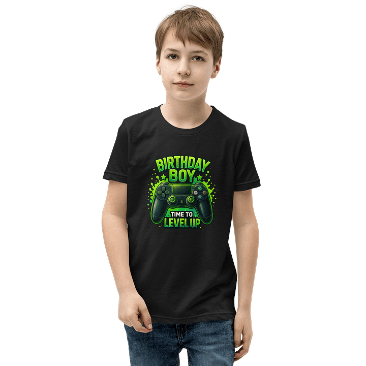 Birthday Boy - Time to Level Up T-shirt product image (1)
