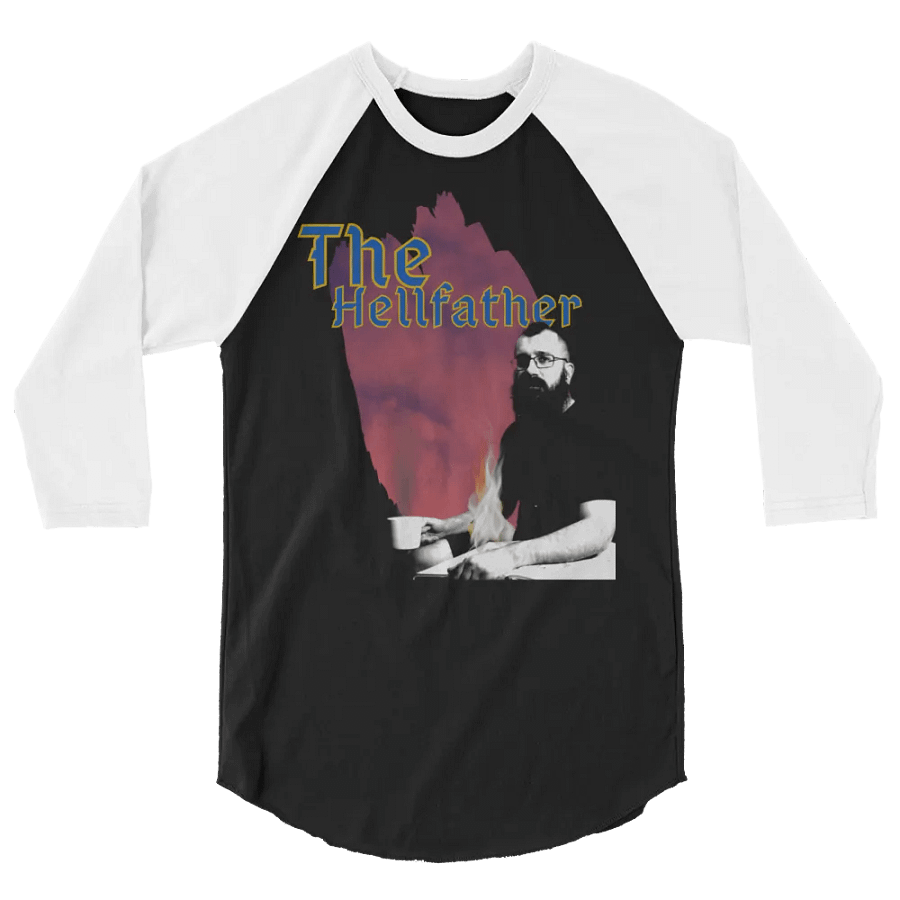TheHellfather Simple 80's Baseball Tee product image (2)