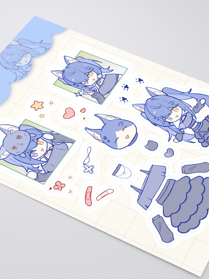 Fox Puppy Sticker Sheet product image (2)