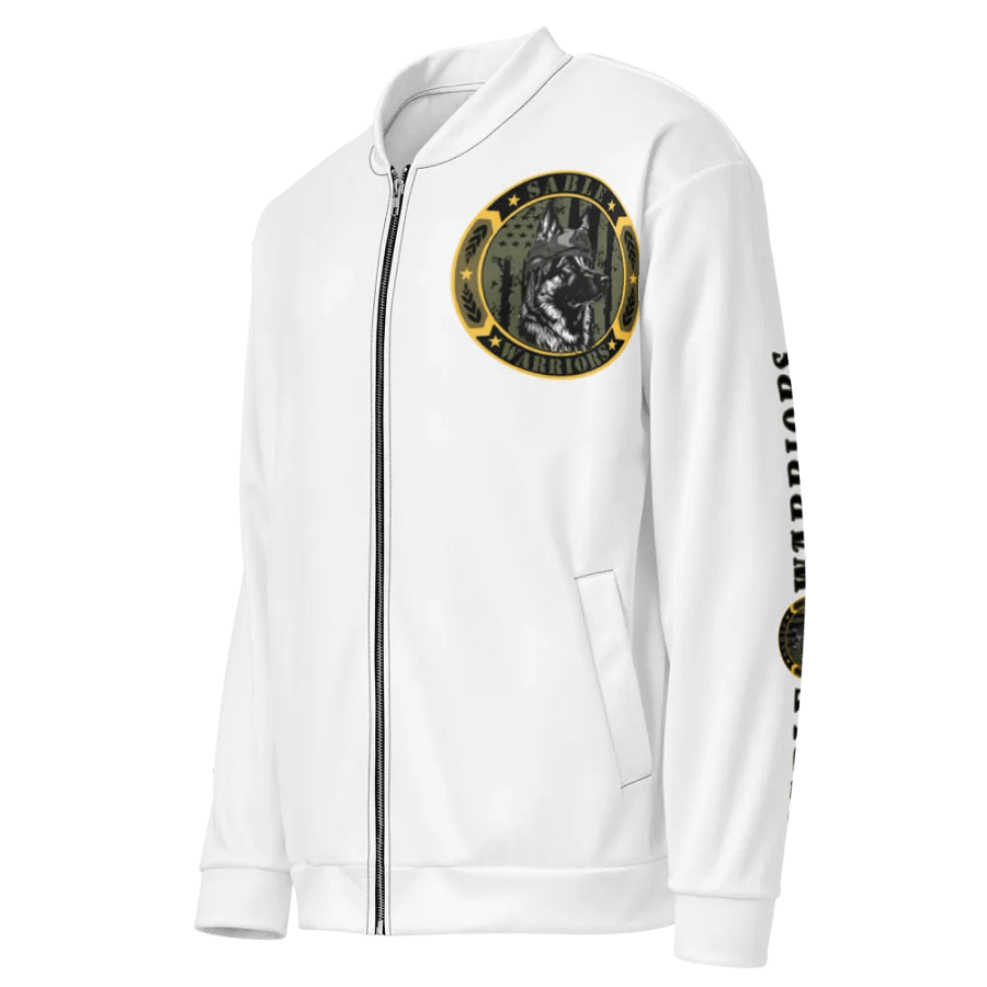 Sable Warriors Veteran Service Dog BOMBER JACKET: Helps Pair Veterans With A Service Dog product image (3)