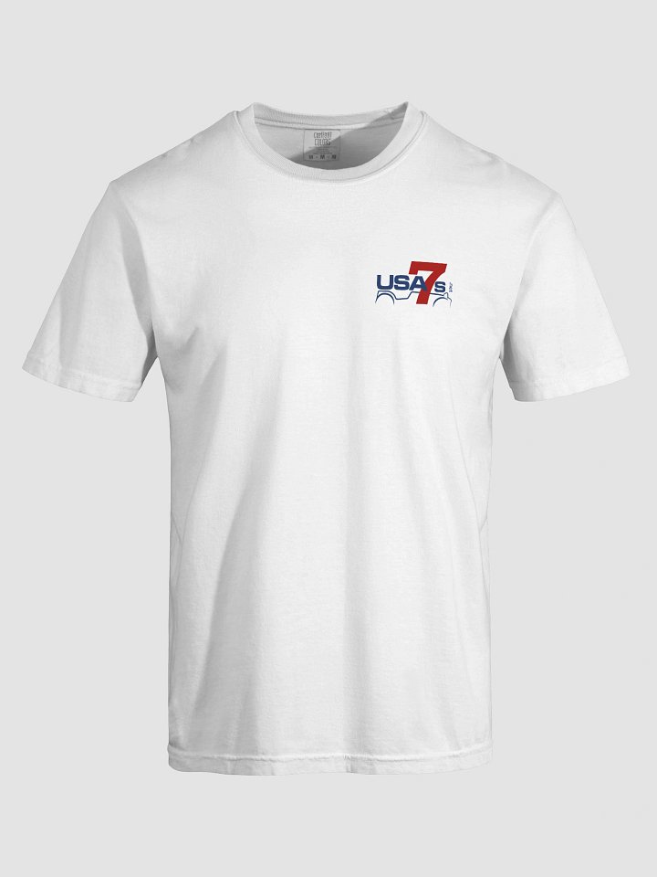 The Mantra T-shirt - Blue & Red Logo product image (2)