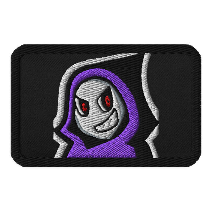 Grim Grin Embroidered Patch product image (1)