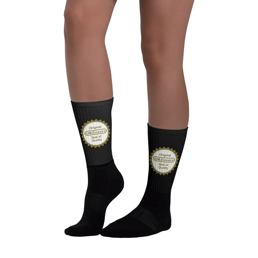 LNLCovers Seal of Quality - Black Socks product image (3)