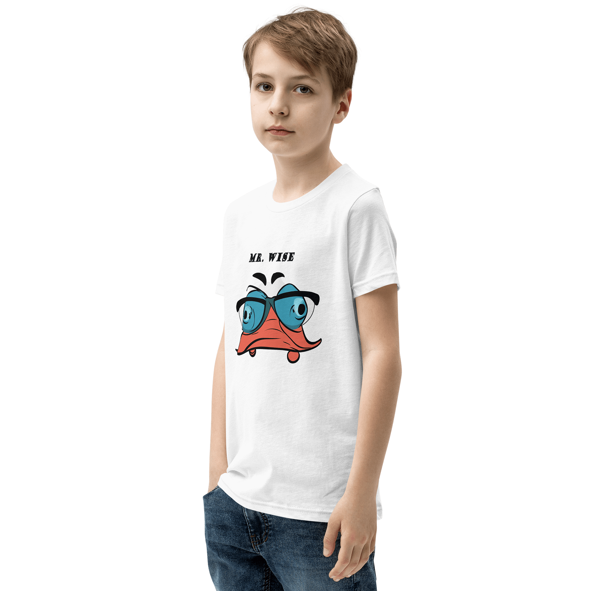 Mr. Wise Bella Youth Short Sleeve Cotton T-Shirt product image (3)