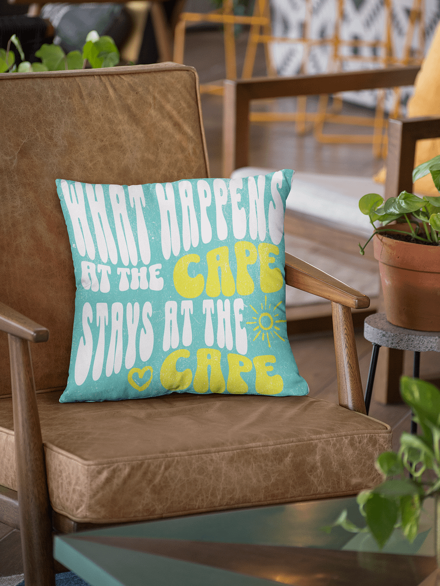 What Happens at the Cape Pillow product image (1)