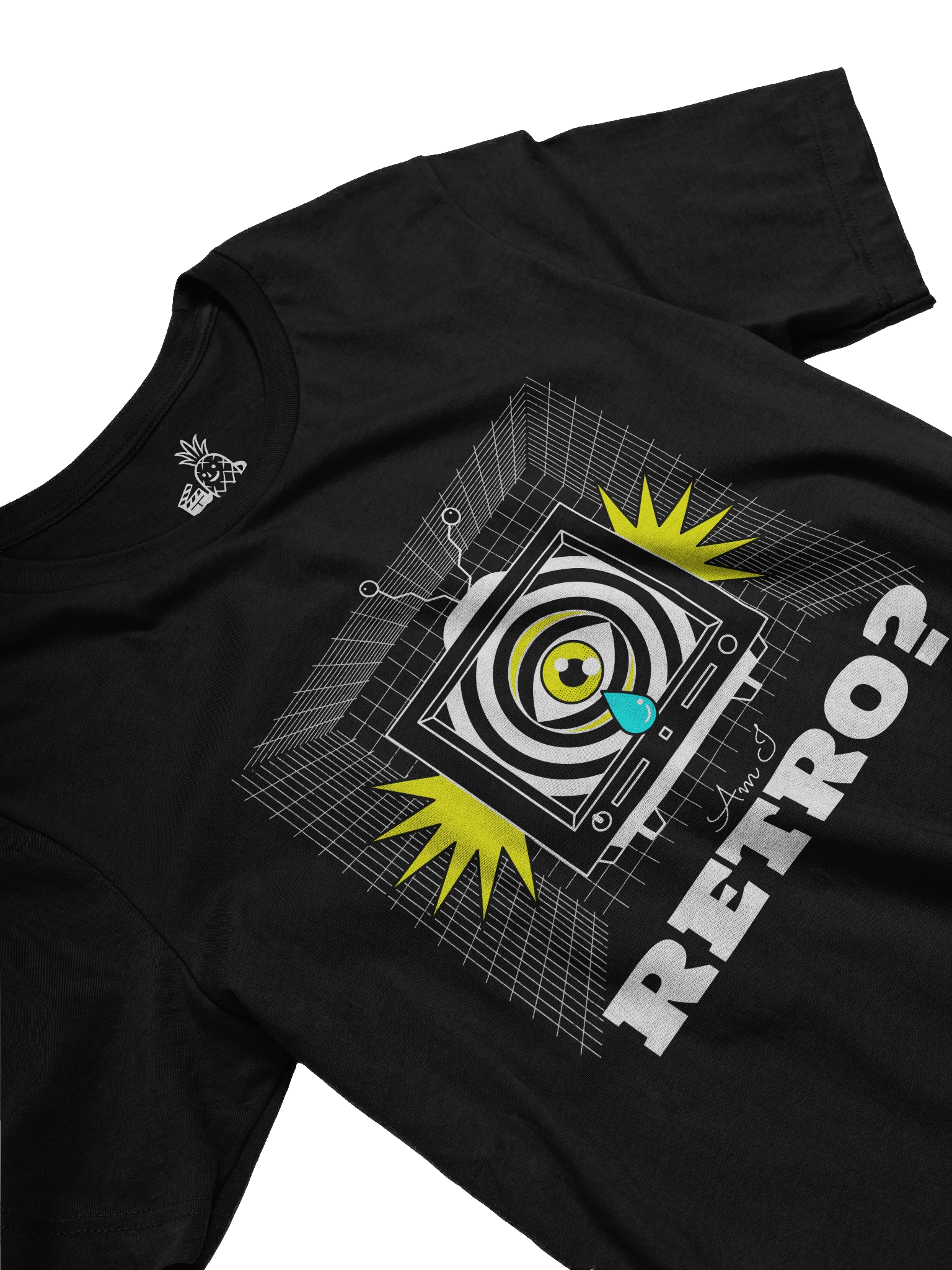 Am I Retro? Television Set Pop Art Unisex T-Shirt product image (27)
