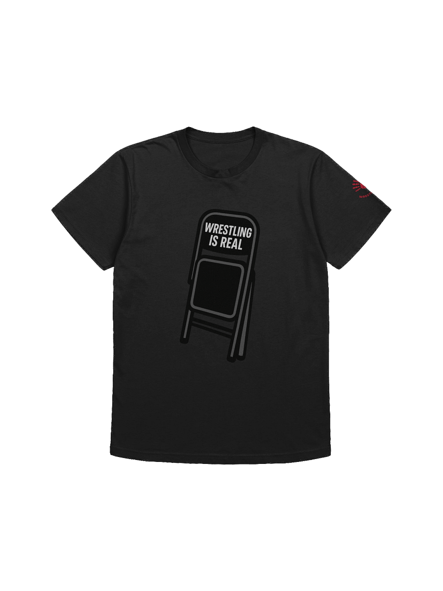 Wrestling Is Real - Black Shirt product image (3)
