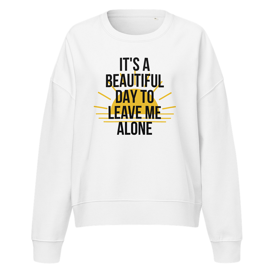 Sunshine Solitude Organic Sweatshirt product image (1)