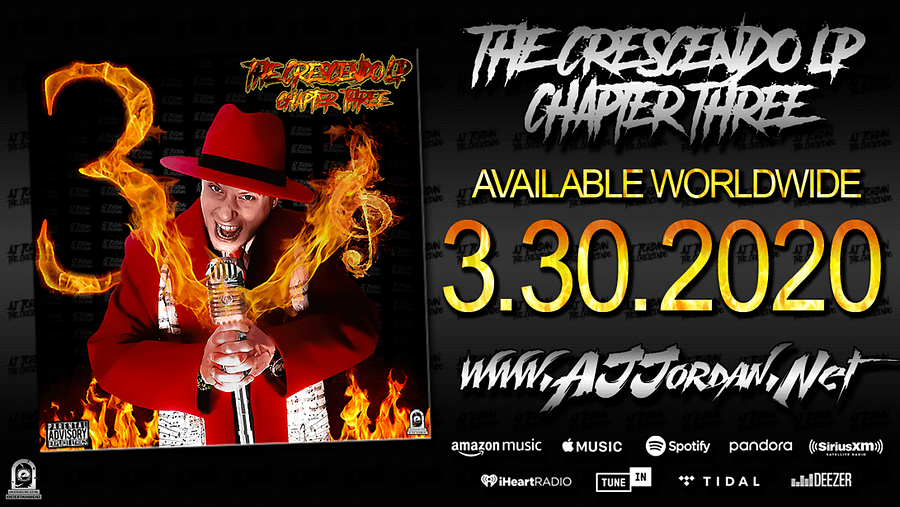 AJ Jordan - The Crescendo LP's (Chapters 1, 2, & 3) - DIGITAL DOWNLOAD W/ EXTRAS product image (4)