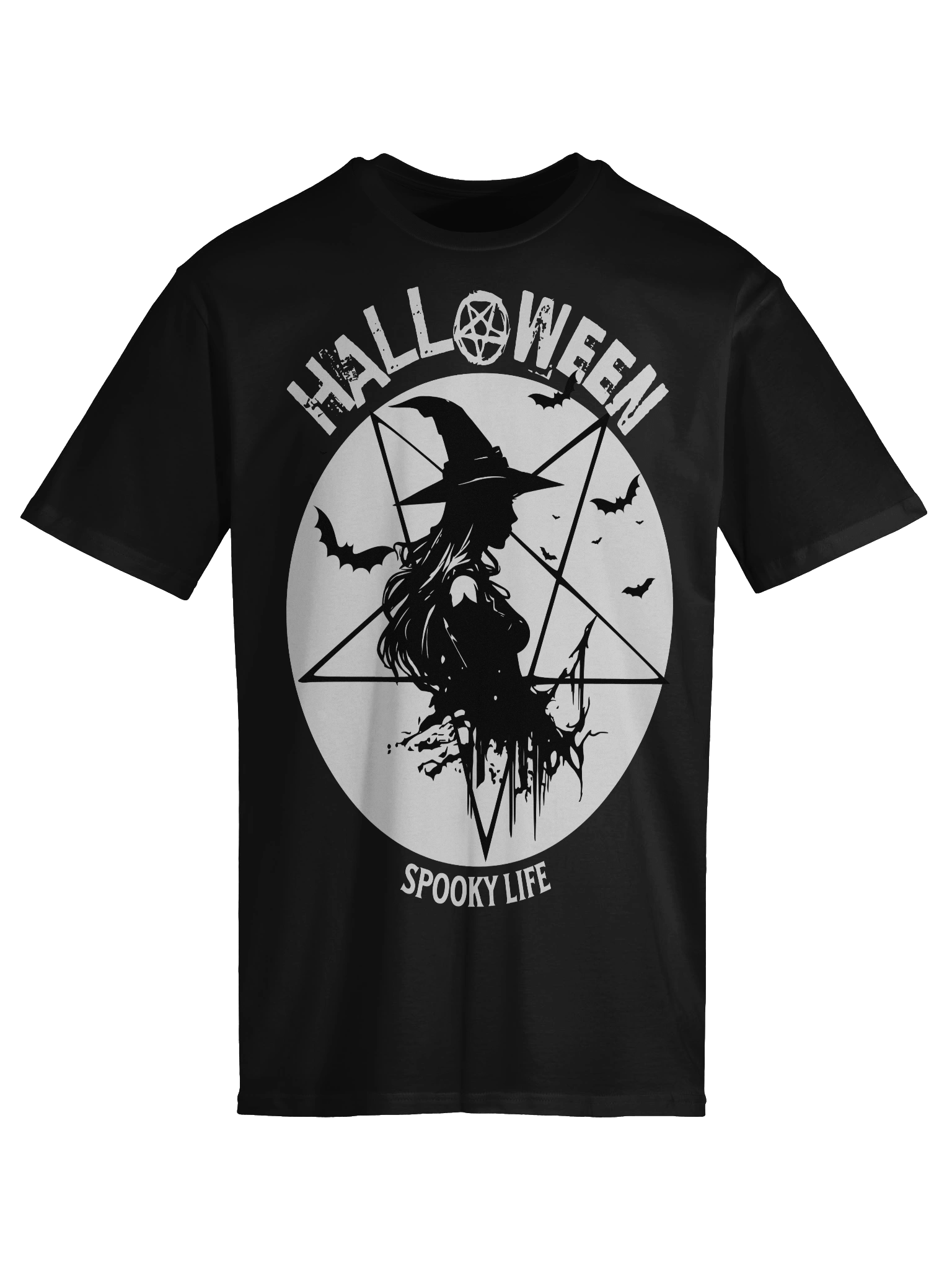 Halloween Witch Spooky Life Unisex T-Shirt product image (5)