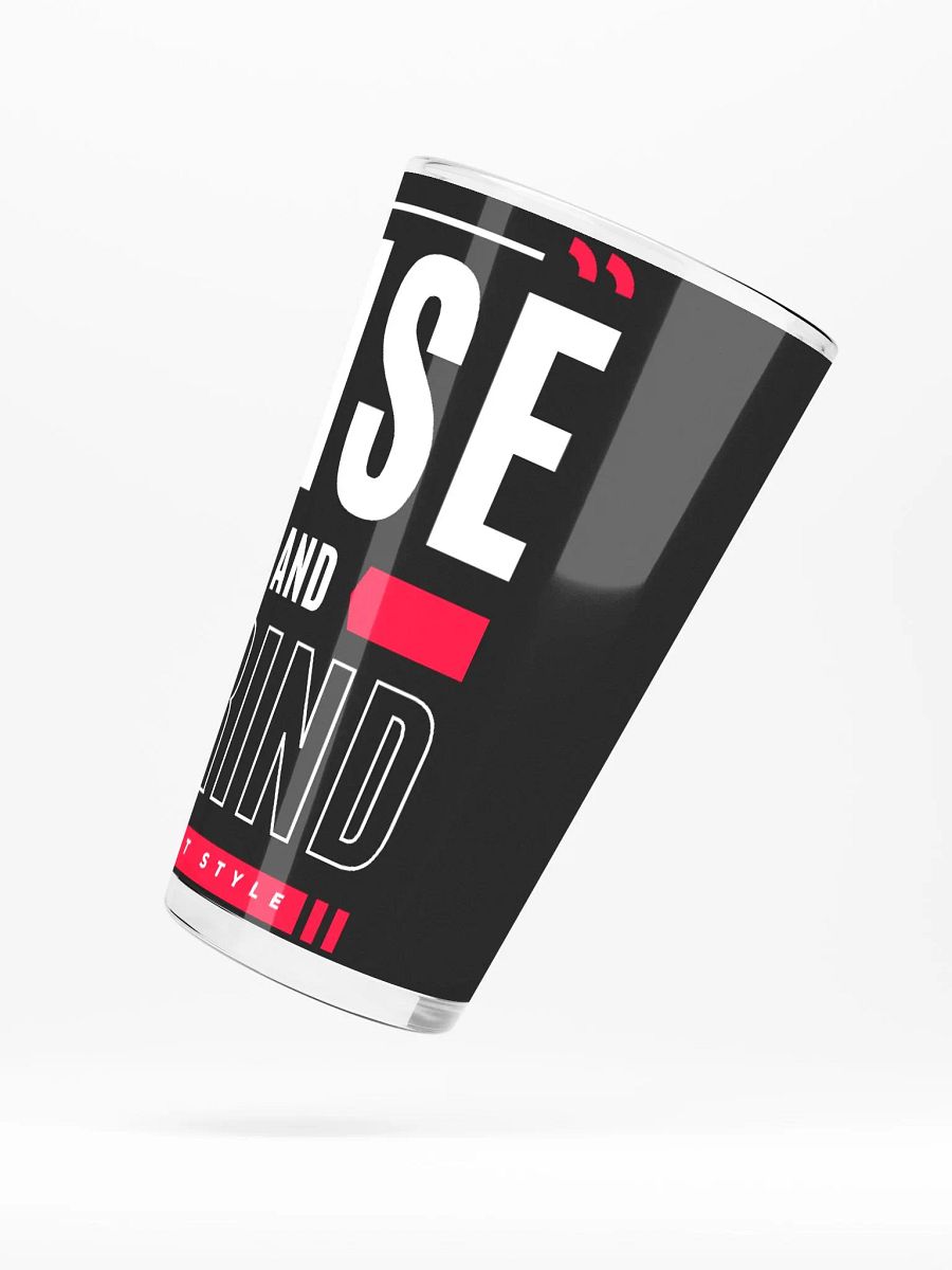 Rise and Grind Shaker Pint Glass product image (5)
