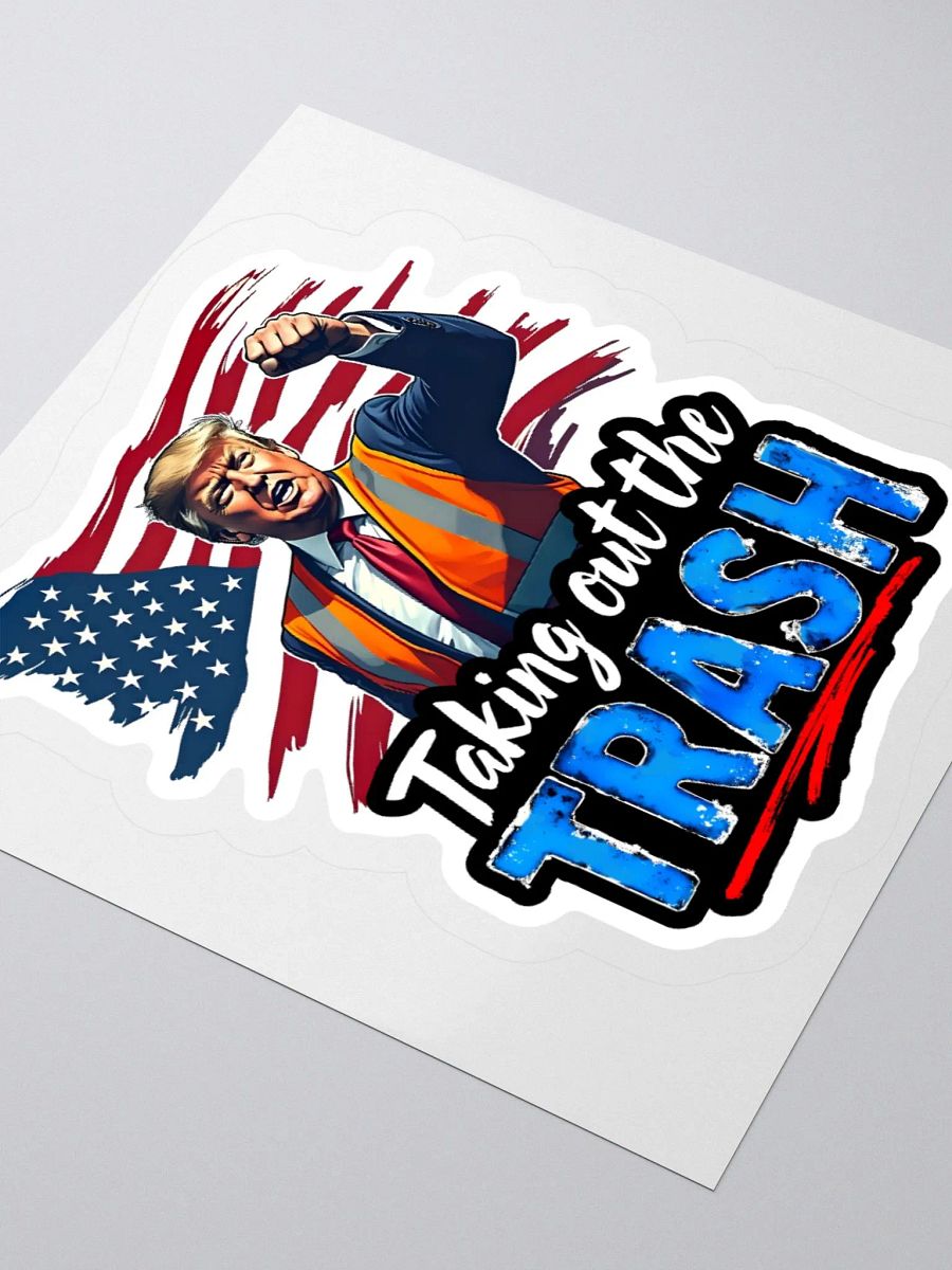 Sticker: Trump Trash Removal product image (6)