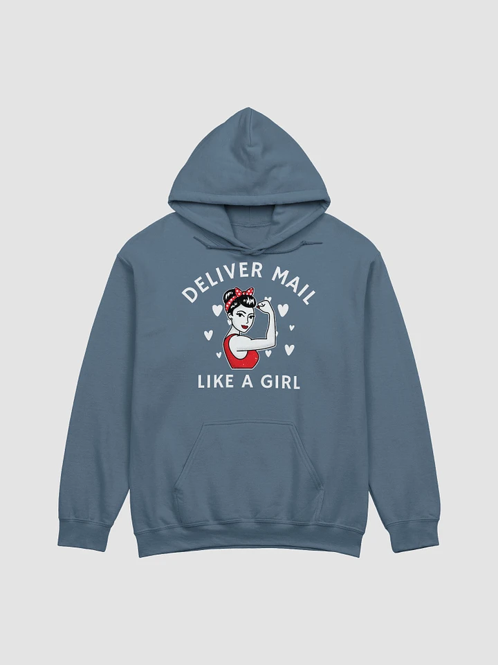 Deliver mail like a girl UNISEX hoodie product image (7)