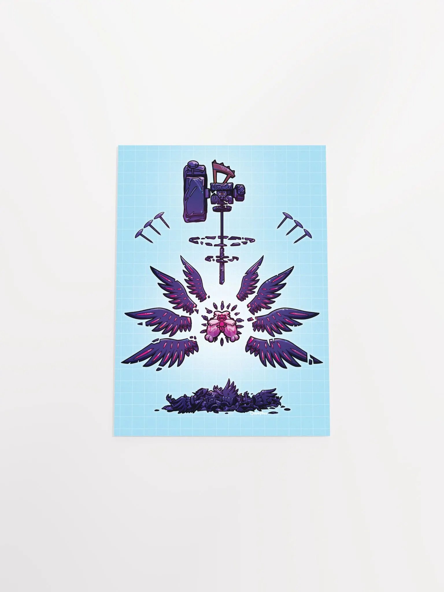 Biblically Accurate Angel Hammer Poster product image (15)