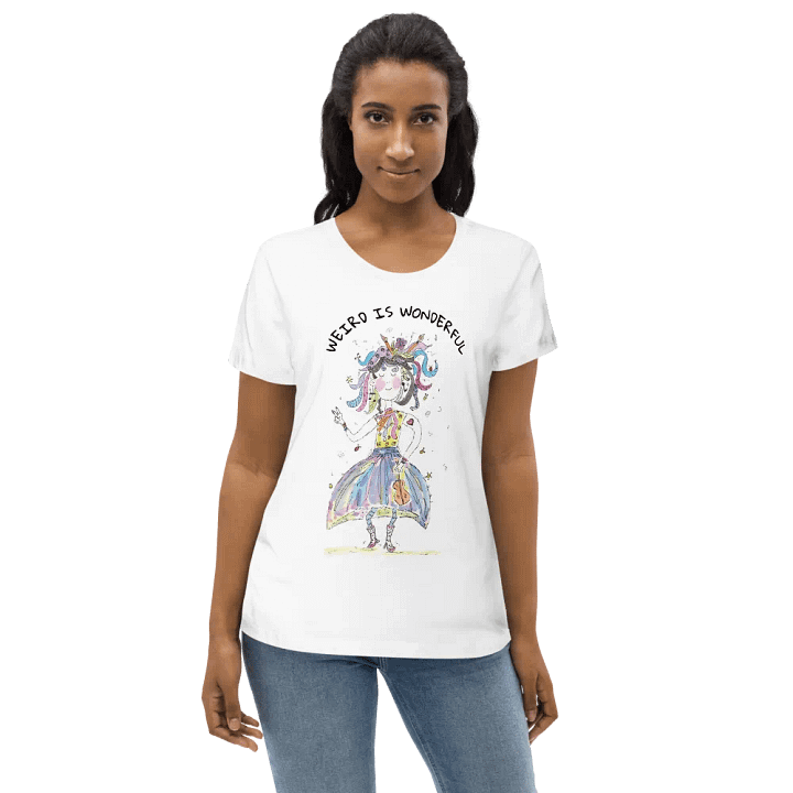 Weird is Wonderful Organic T-shirt product image (1)