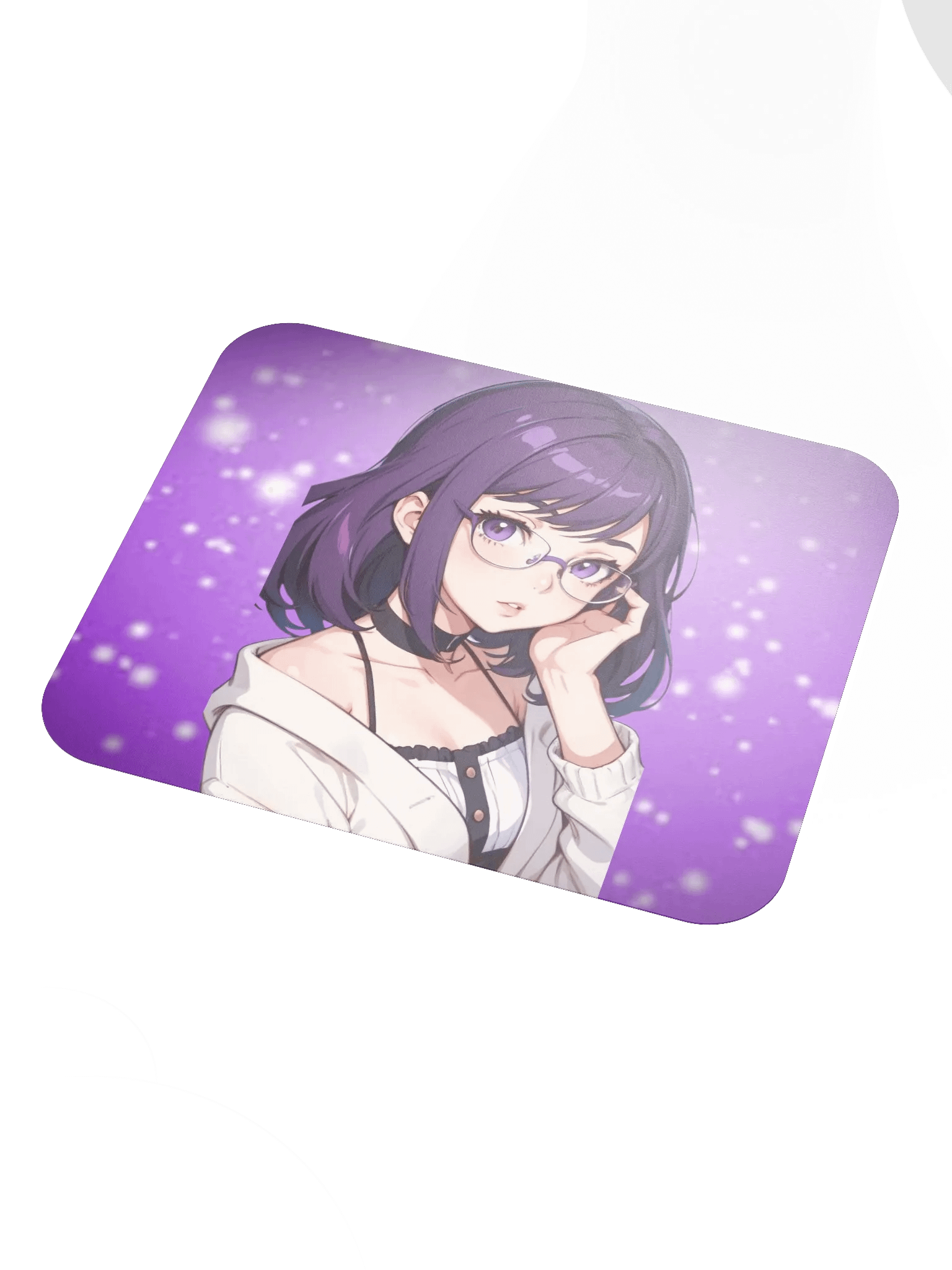 (Purple Waifu) K Classic Mouse Pad product image (3)