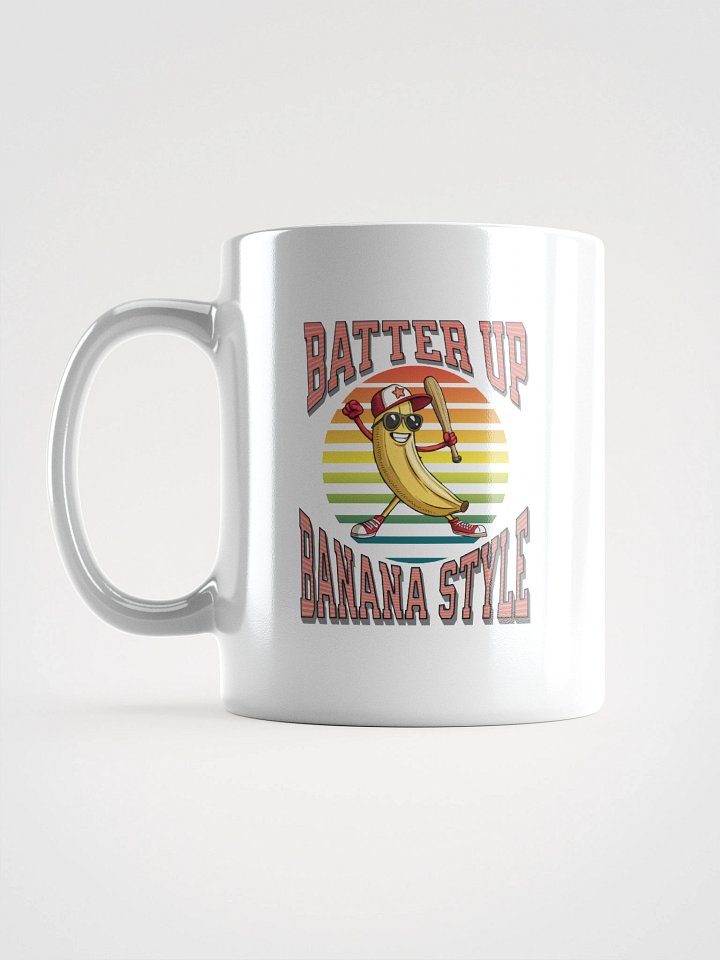 Batter Up Banana Style Baseball Cheerful Blast Mug product image (2)
