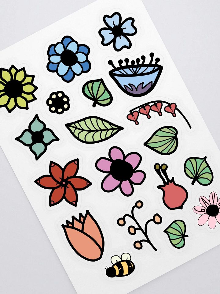 Gav's Garden Kiss Cut Sticker Sheet product image (1)