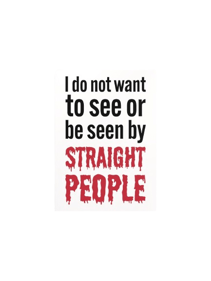 Anti-Hetero Poster product image (1)