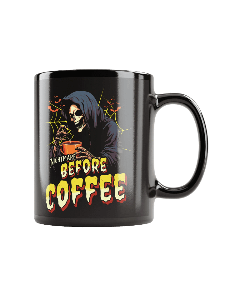 Skeleton Drinking Coffee Mug – 