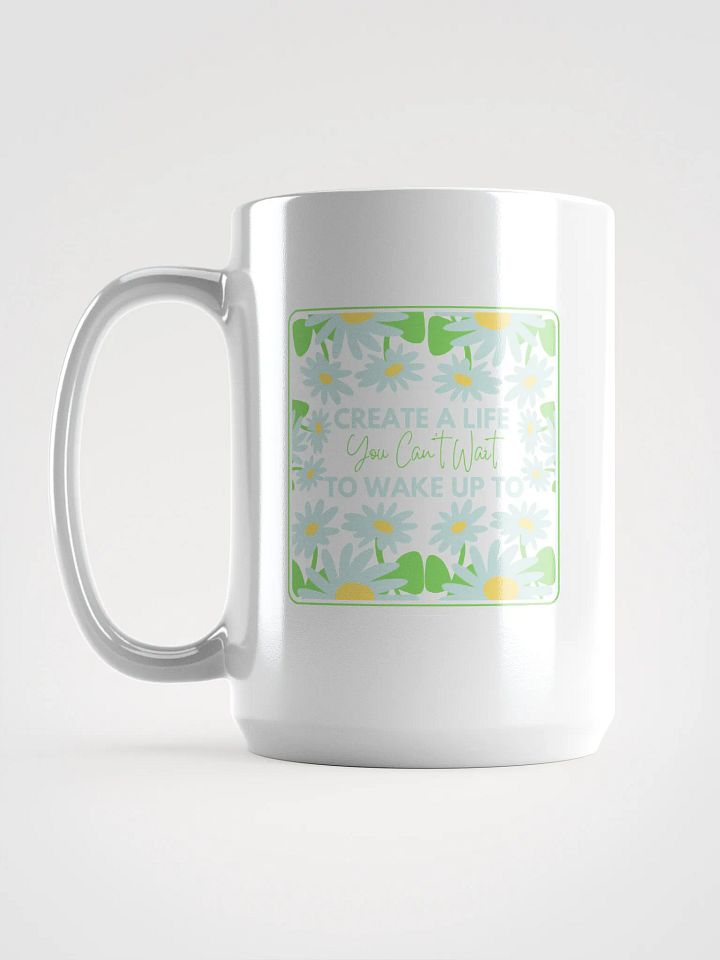 Floral Inspiration White Glossy Mug product image (2)