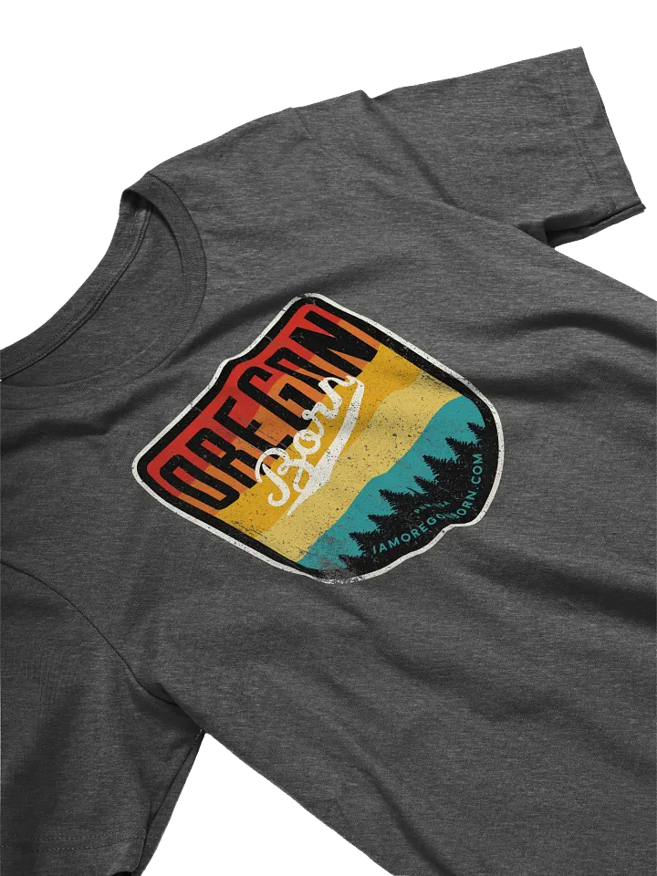 Oregon Born Vintage Shield T-Shirt product image (2)