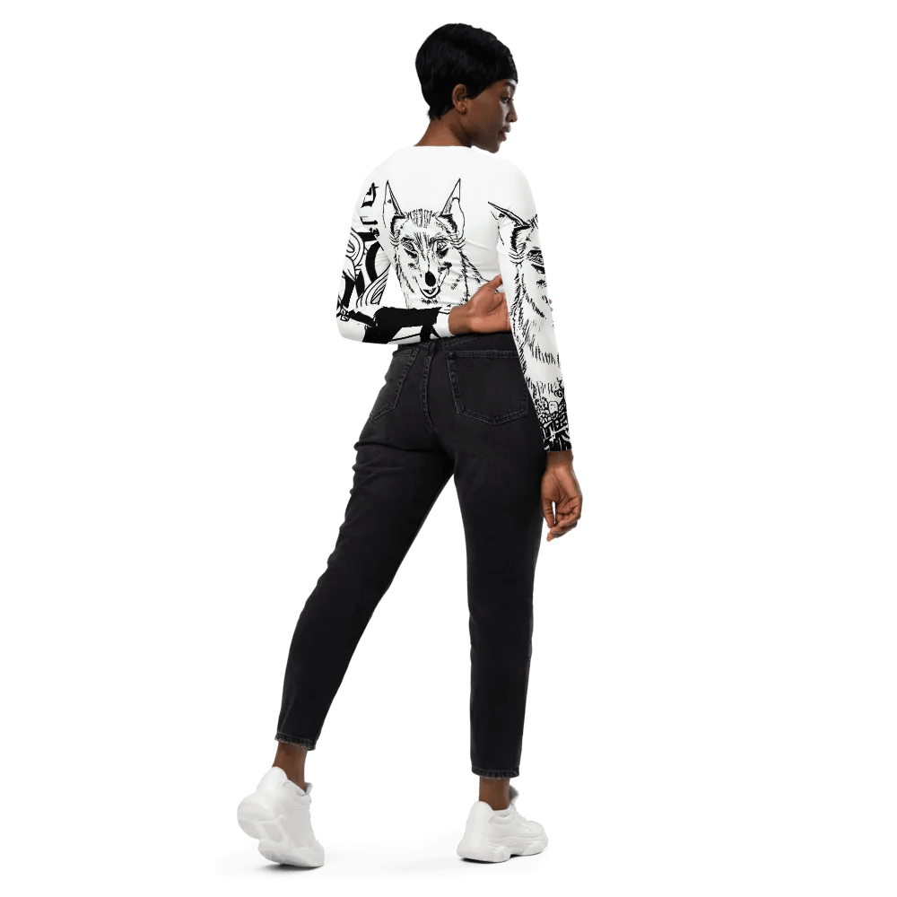 Flame Fusion Recycled Crop Top product image (6)