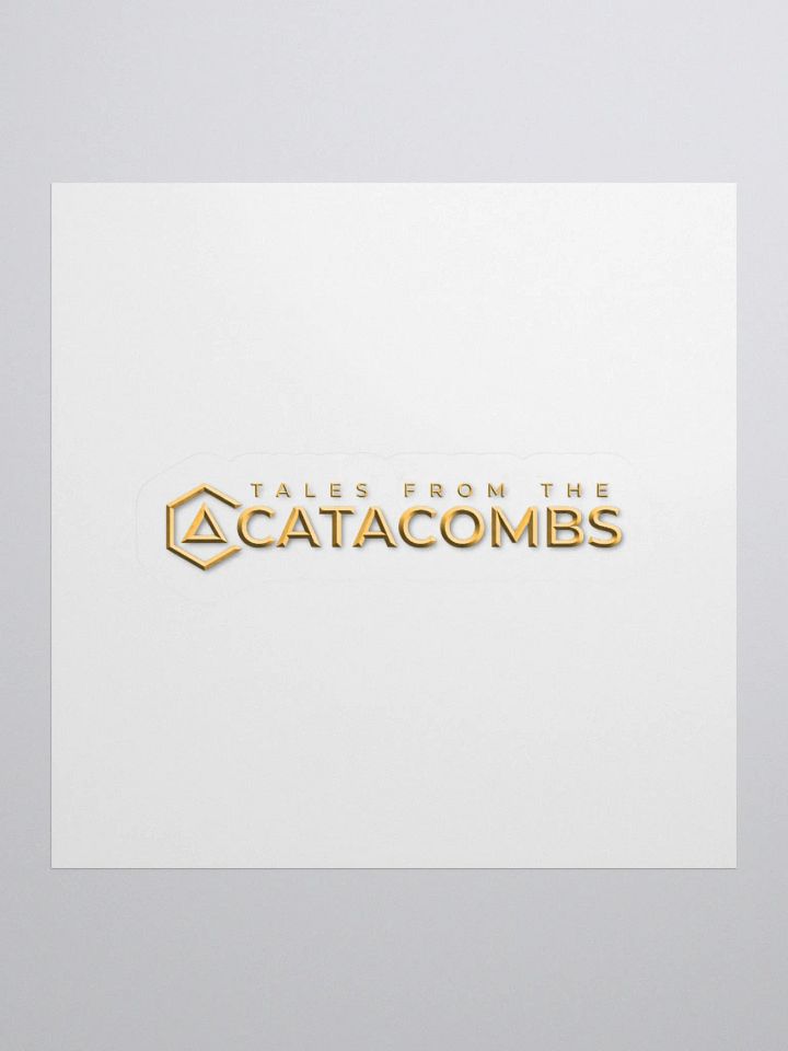 Catacombs Title Sticker product image (1)