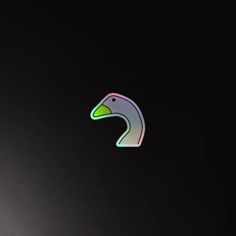 Holo Goose Sticker! product image (3)
