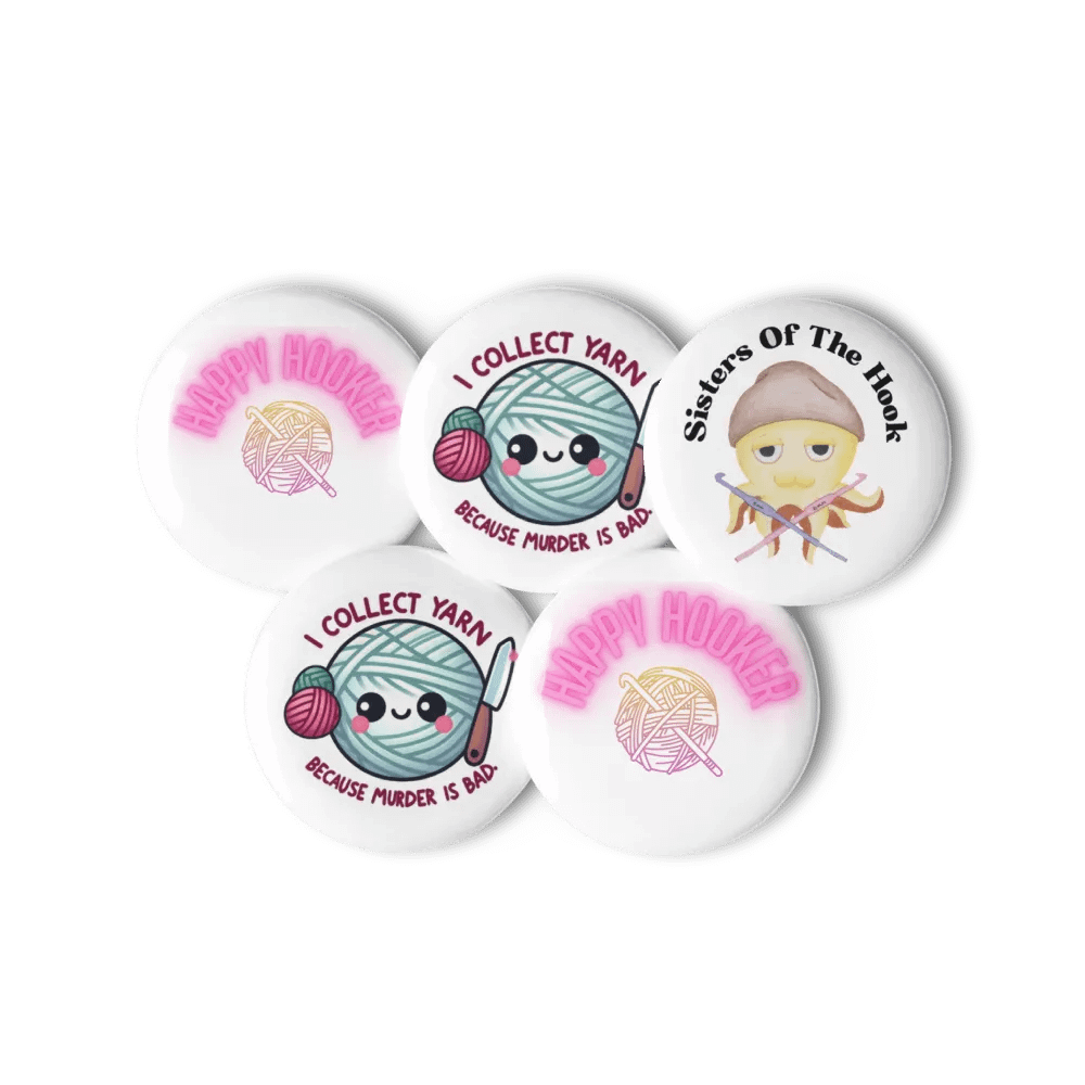 Sisters of the Hook Pin Collection product image (11)