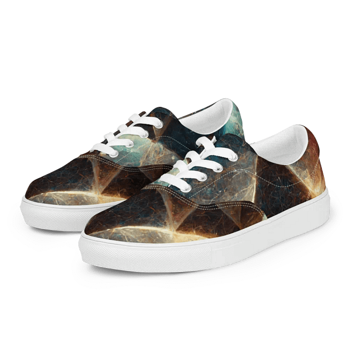 Women's Stellar Luminance Canvas Lace-Up Shoes product image (2)