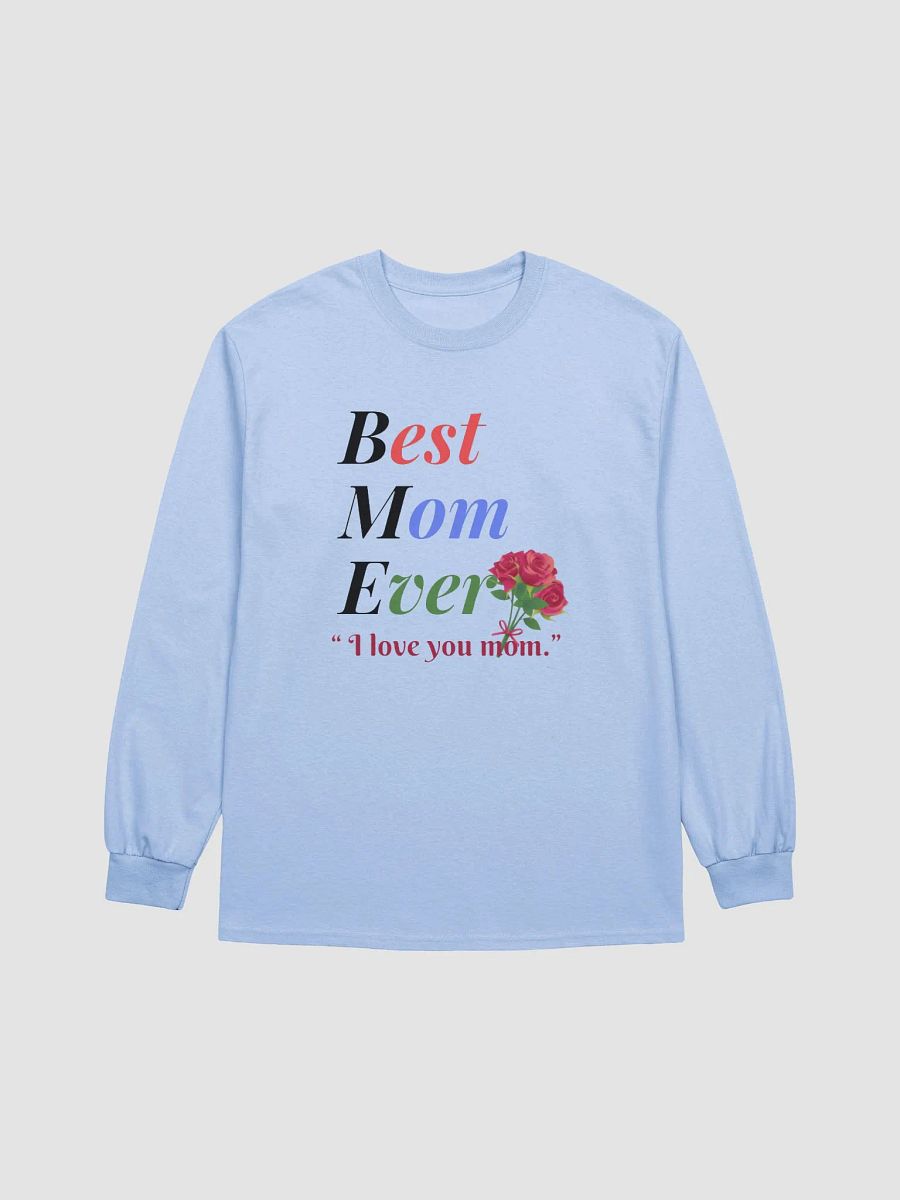 Best Mom Ever Gildan Ultra Cotton Long Sleeve T-Shirt product image (1)