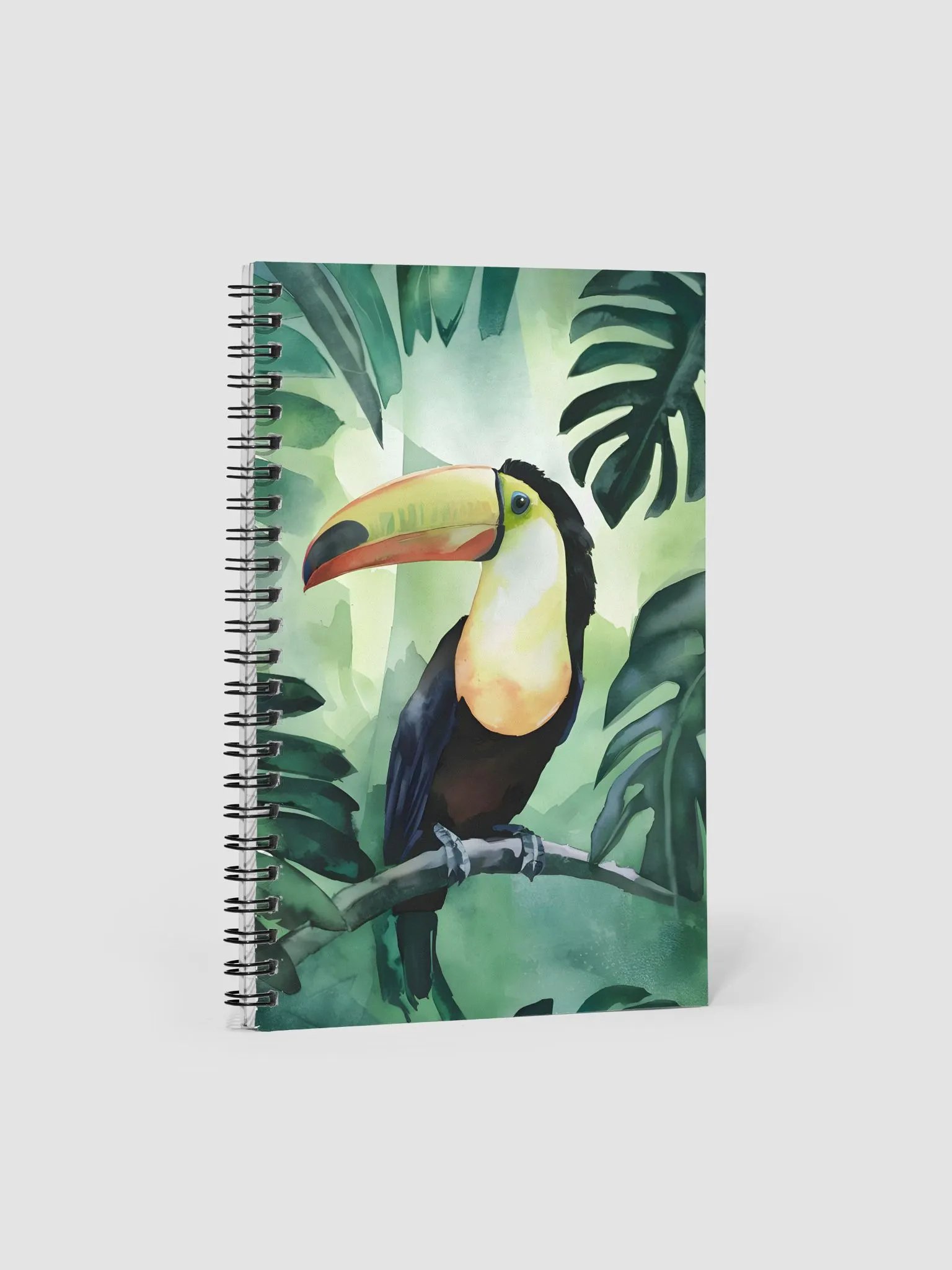 Toucan Tropic Spiral Notebook product image (1)