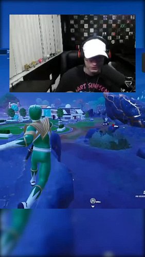 Go Go Power Rangers 💥 #fortnite #fortniteclips #gaming #fasifytv #shorts #powerrangers