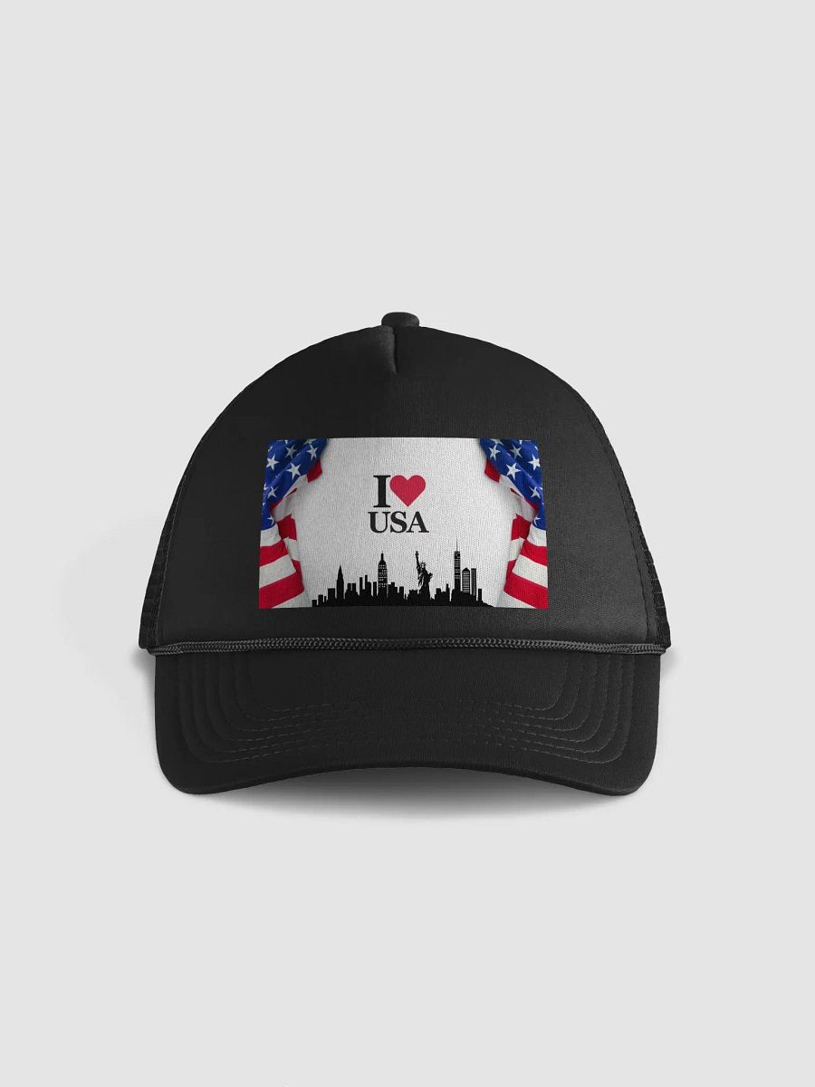 Patriotic Pride Foam Trucker Hat product image (2)