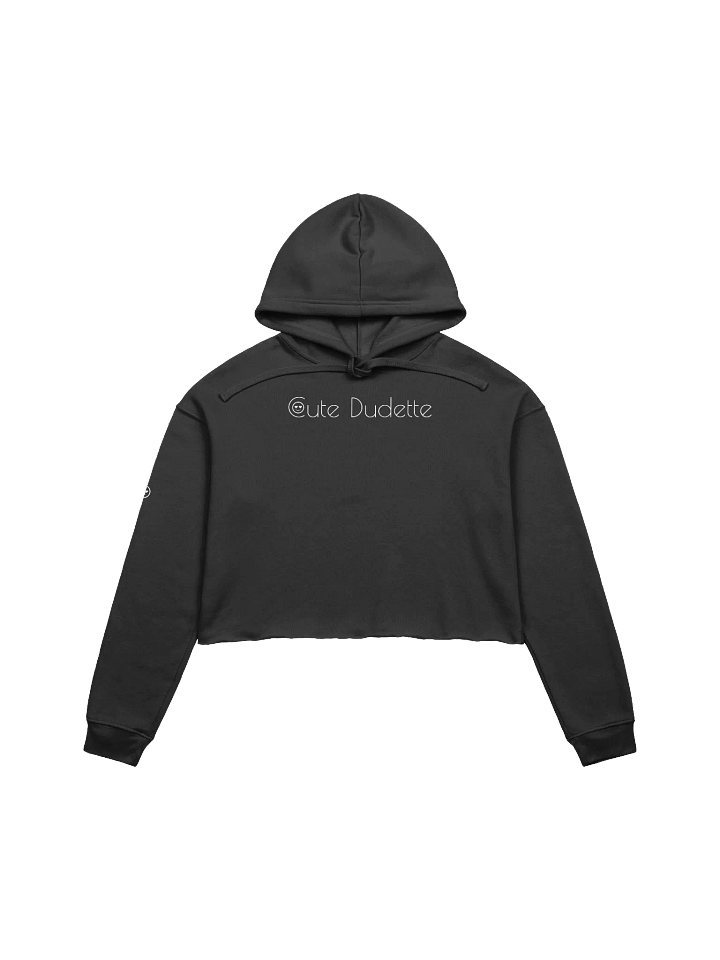 Cute Dudette Crop Hoodie product image (1)