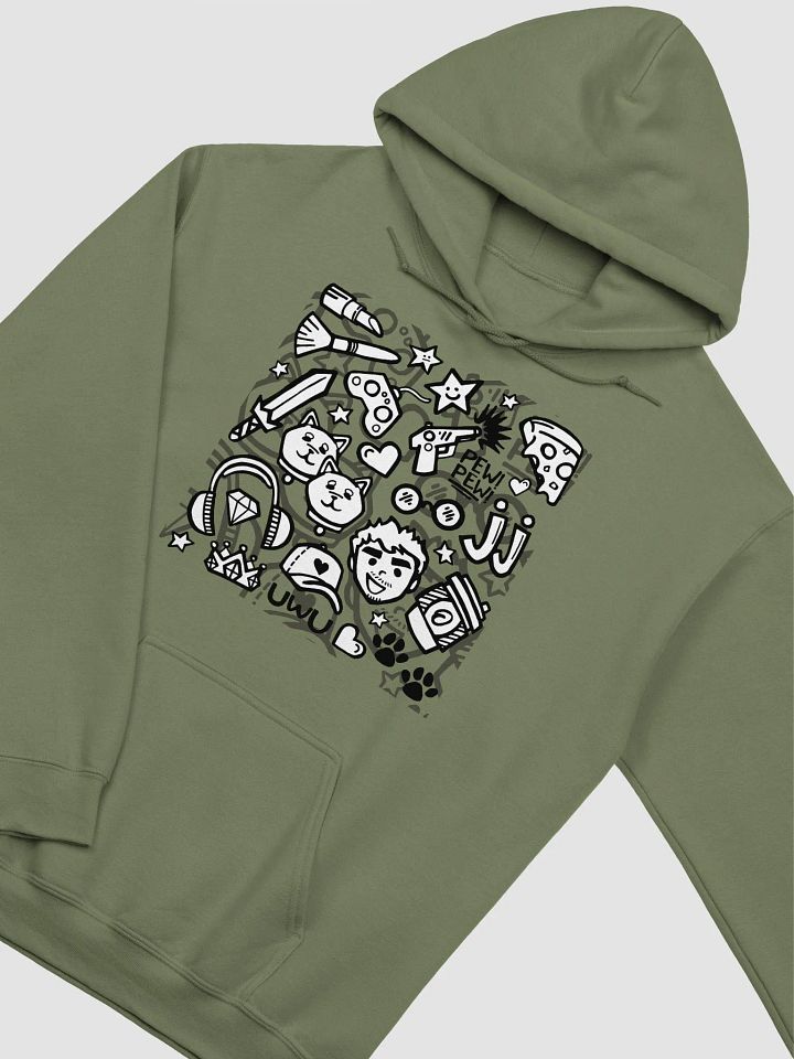 J-Doodle Sweatshirt (Olive) product image (1)