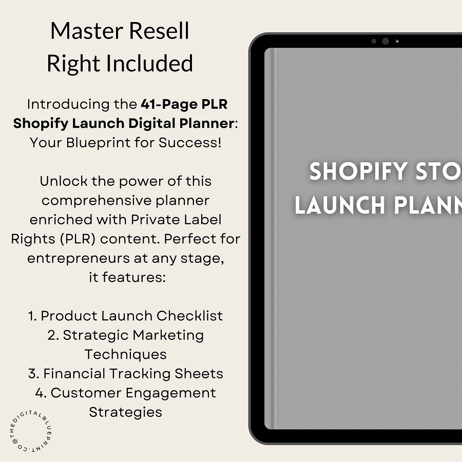 Shopify Launch Digital Planner product image (2)