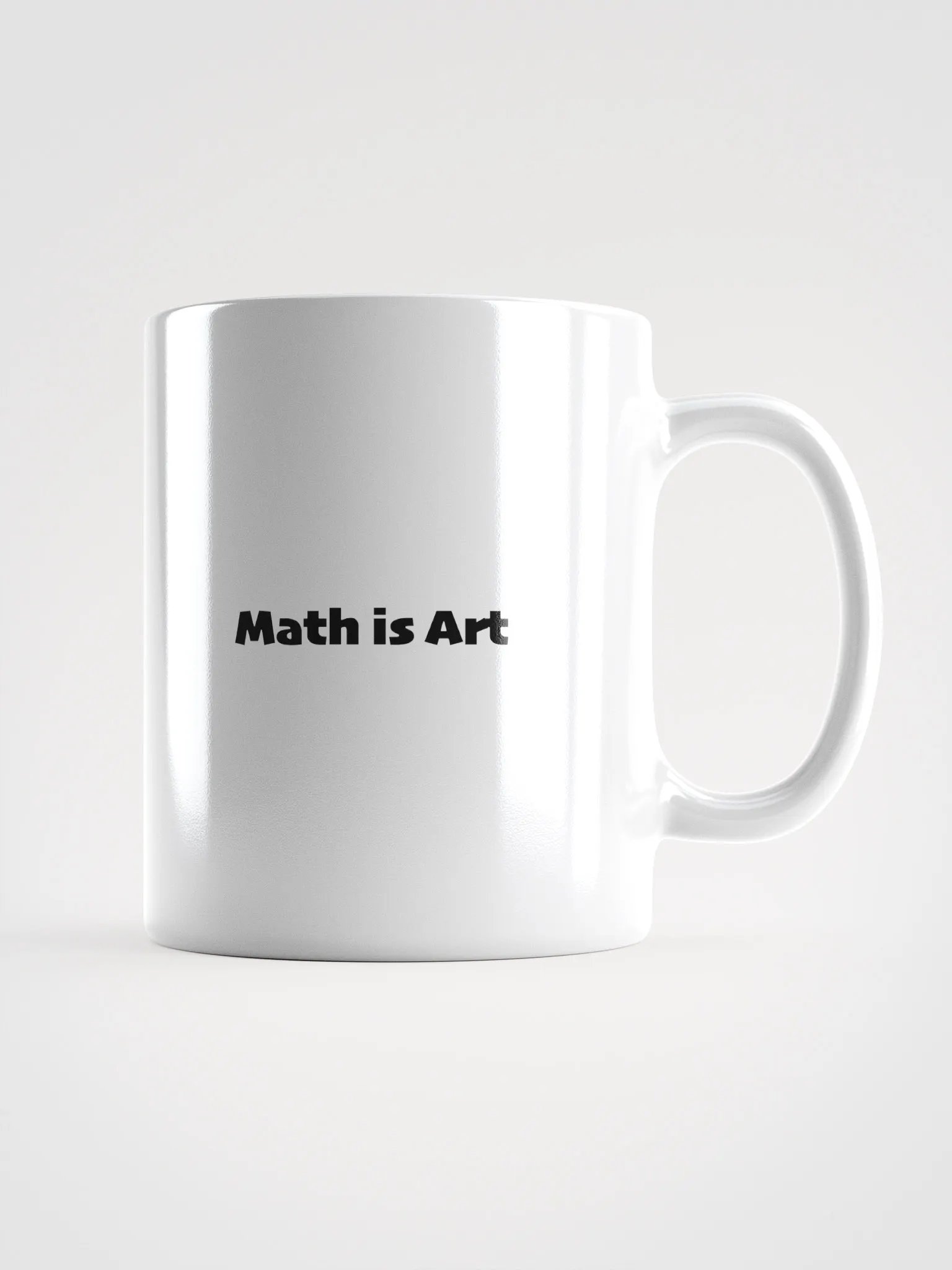 "Math is Art" Mug product image (3)