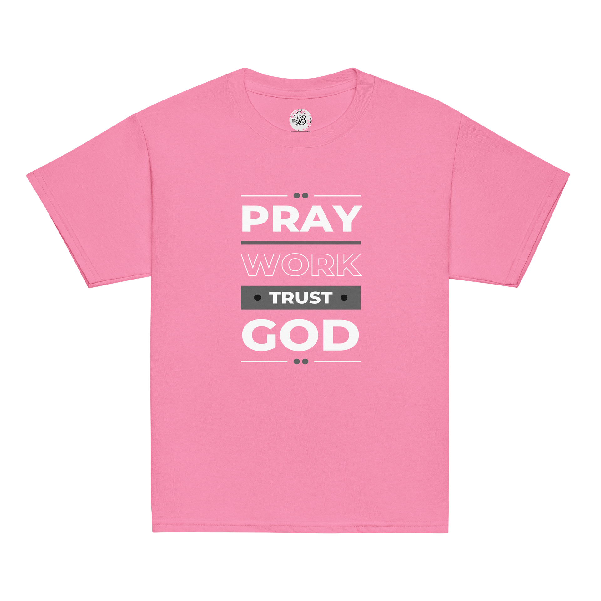 Pray, Work, Trust God Youth Tee product image (1)